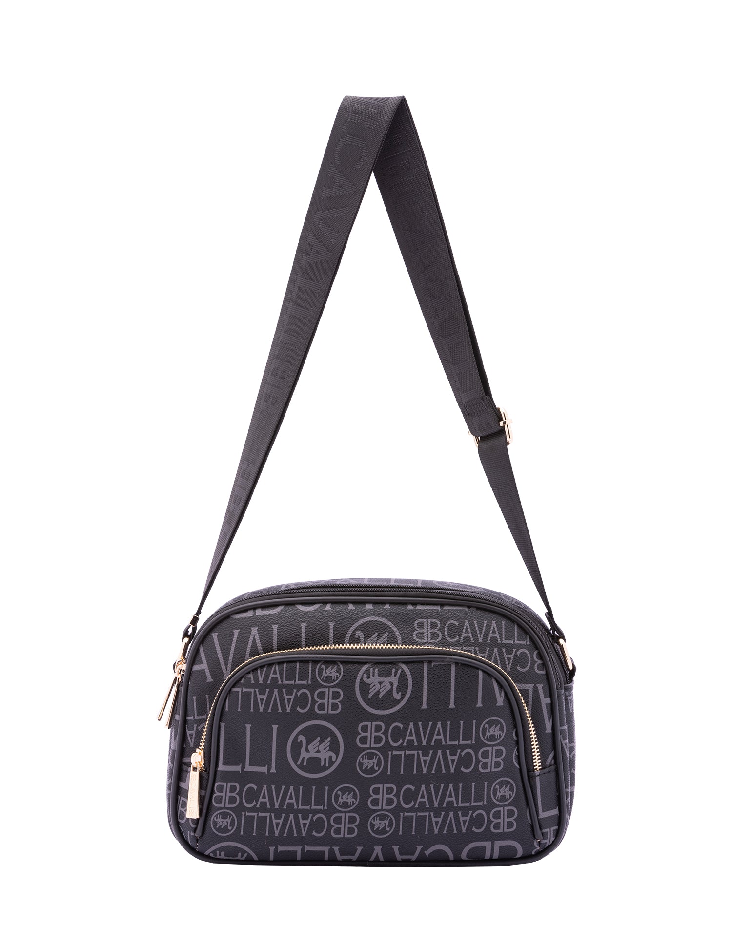 Borsa a tracolla da donna Ecopelle BC1376-NERO NERO B Cavalli