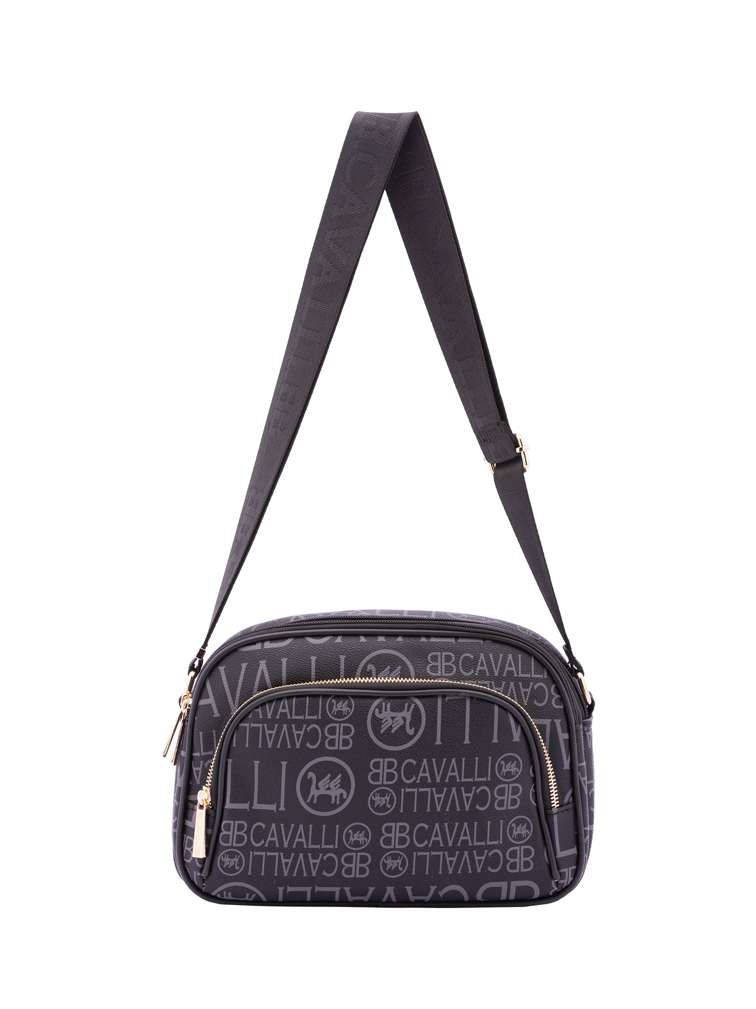 Borsa a tracolla da donna Ecopelle BC1376-NERO NERO B Cavalli