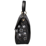 Zelia Ultra Borsa a mano da donna 100% pelle B17243-NERO Braccialini