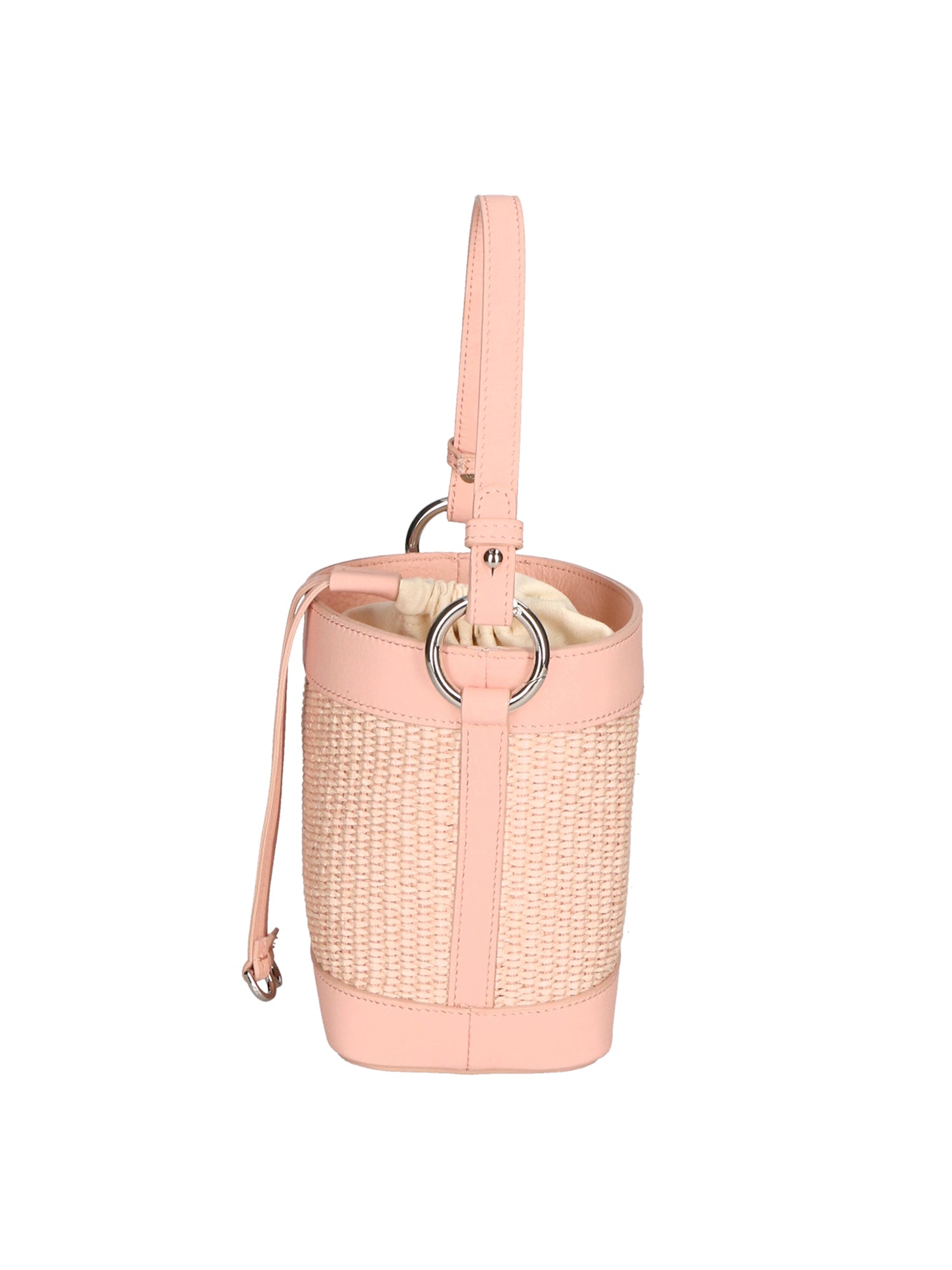 Alyssa Borsa a secchiello da donna Pelle & Paglia 05166-506 S13 ROSA Gave Lux