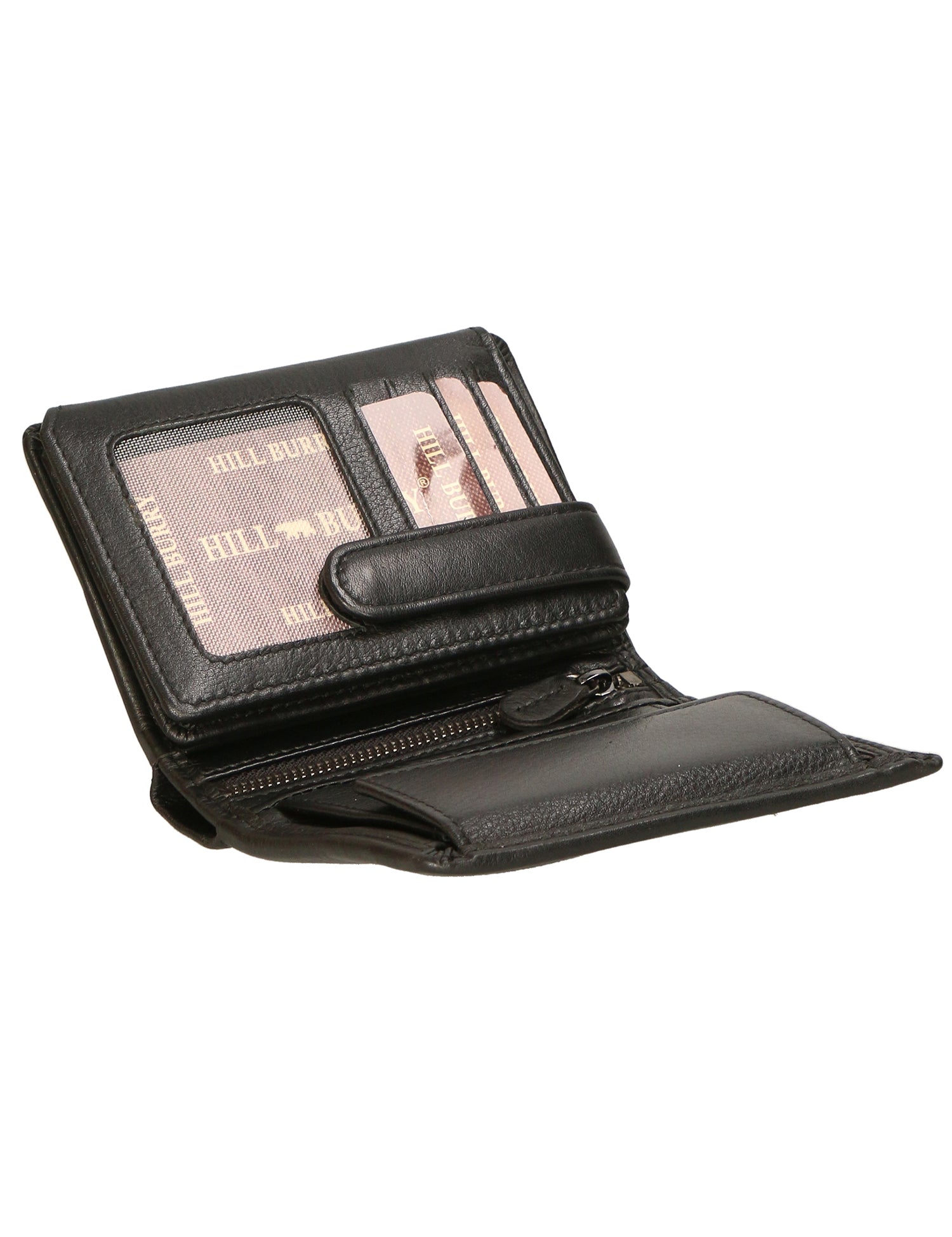 Portafoglio uomo in vera pelle RFID HILB-6702-NERO Hill Burry