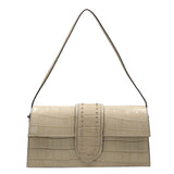Alba Borsa a spalla da donna Vera pelle 04734-B37 BEIGE Gave Lux