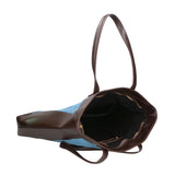 Borsa a mano da donna Pelle e Camoscio MYB-6023-FW-07012 CARTA ZUCCHERO My Best Bag