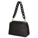 Livia Borsa a spalla da donna Vera pelle 06443-NERO Gave Lux