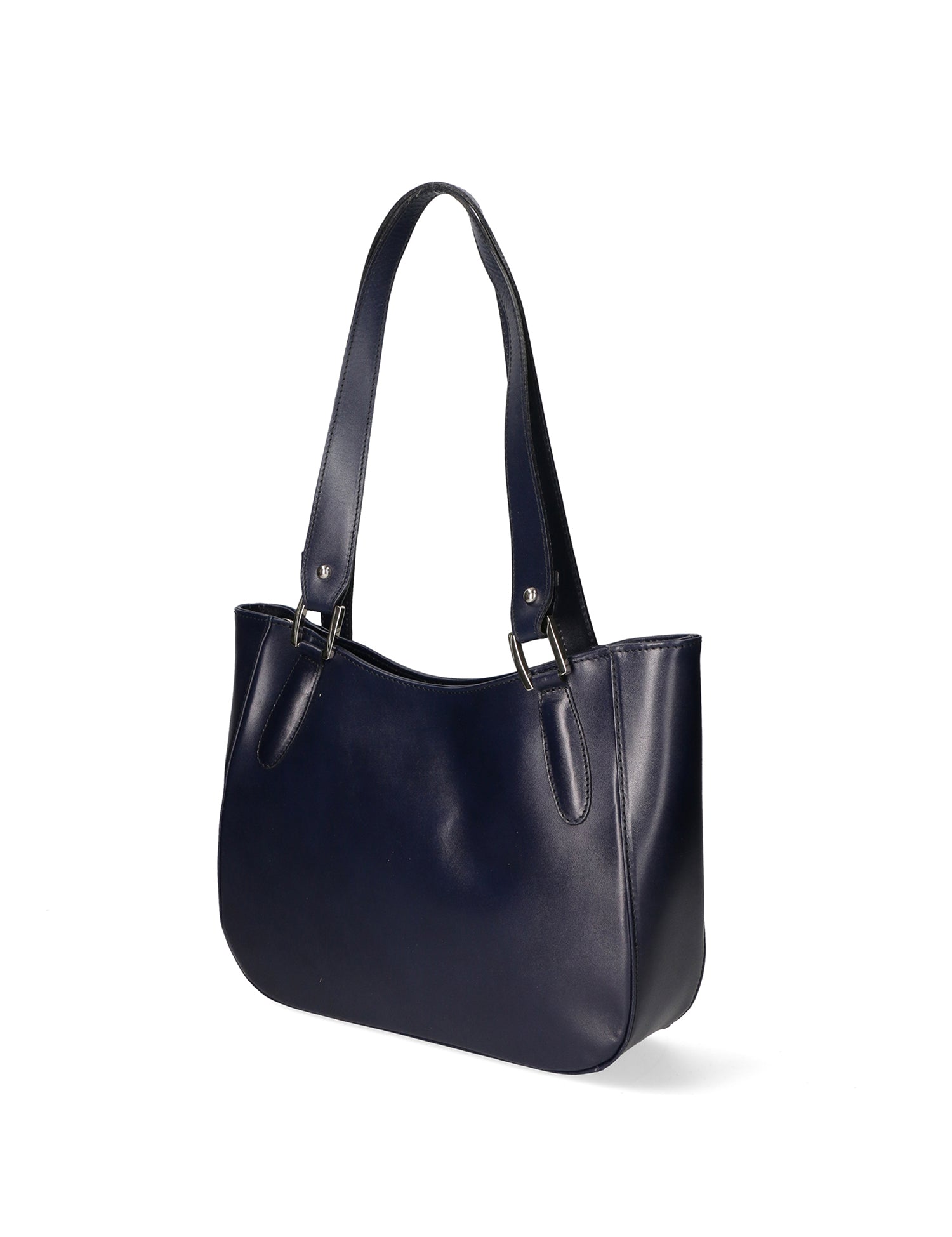 Eva Borsa a spalla da donna Vera pelle 9024-BLU DARK BLUE Gave Lux
