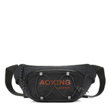Marsupio unisex Textile Prodotto Vegano 35x8,5x17 cm