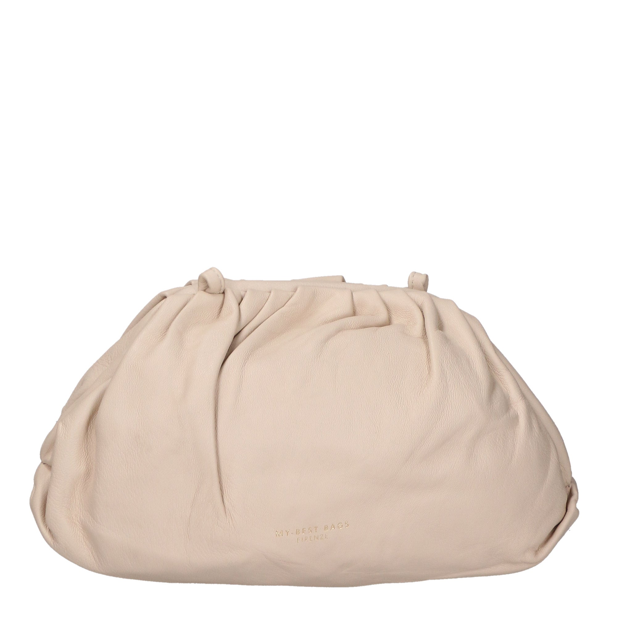 Borsa a mano da donna 100% pelle MYB-6018-FW-TAPIOCA 21 My Best Bag