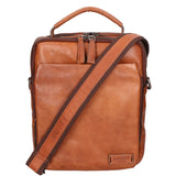 Borsa a mano unisex in vera pelle 100% Made in Italy SN5861647-TAN Santini Firenze