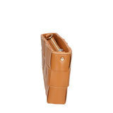 Borsa a tracolla da donna 100% vera pelle MYB-7057-SS-CUOIO+BEIGE My Best Bag