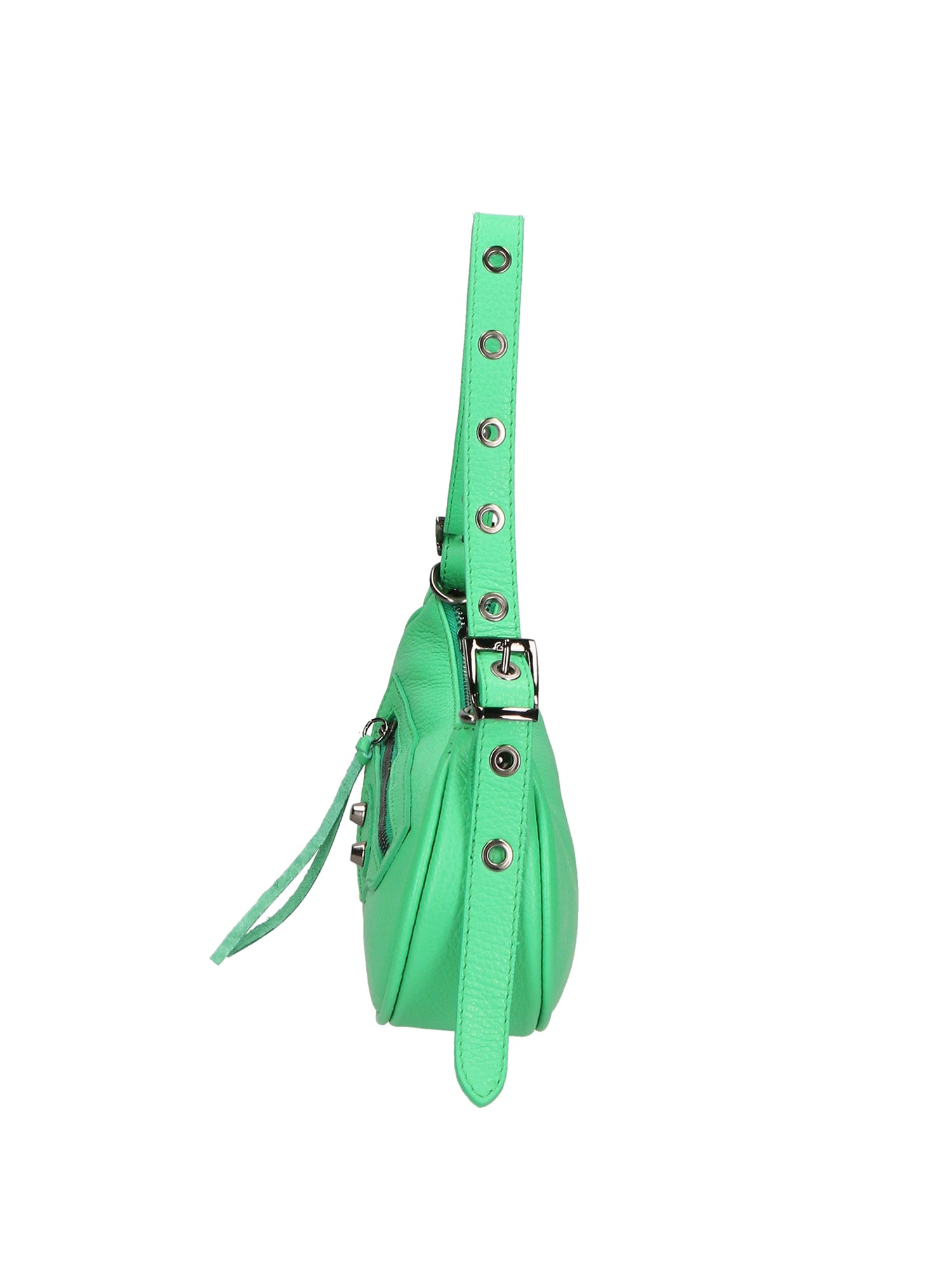 Galatea Borsa a spalla da donna Vera pelle 05708-D100 VERDE Gave Lux