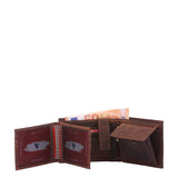 Portafoglio da uomo In Vera pelle Made in Italy 9,5x12,5x2,5 cm