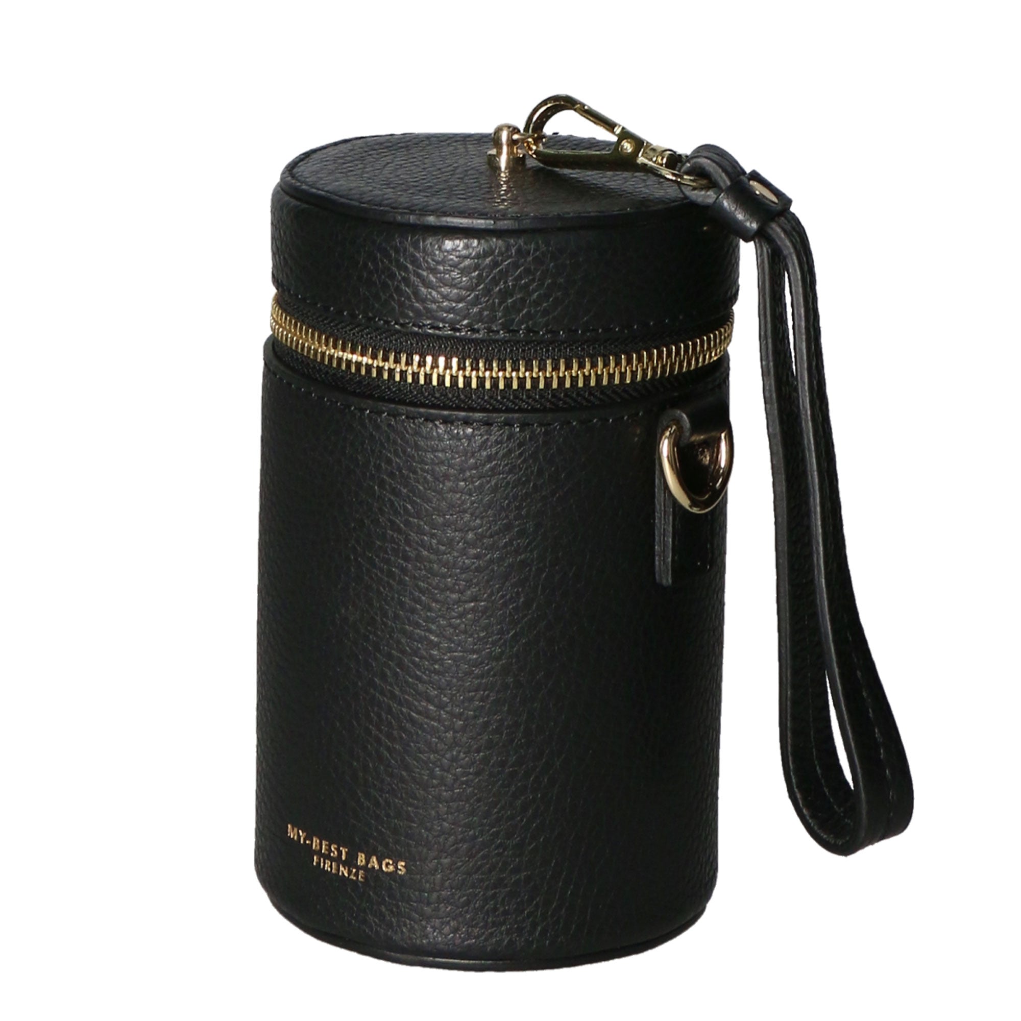 Borsa a mano da donna Vera pelle MYB-6036-FW-D28 NERO BLACK My Best Bag