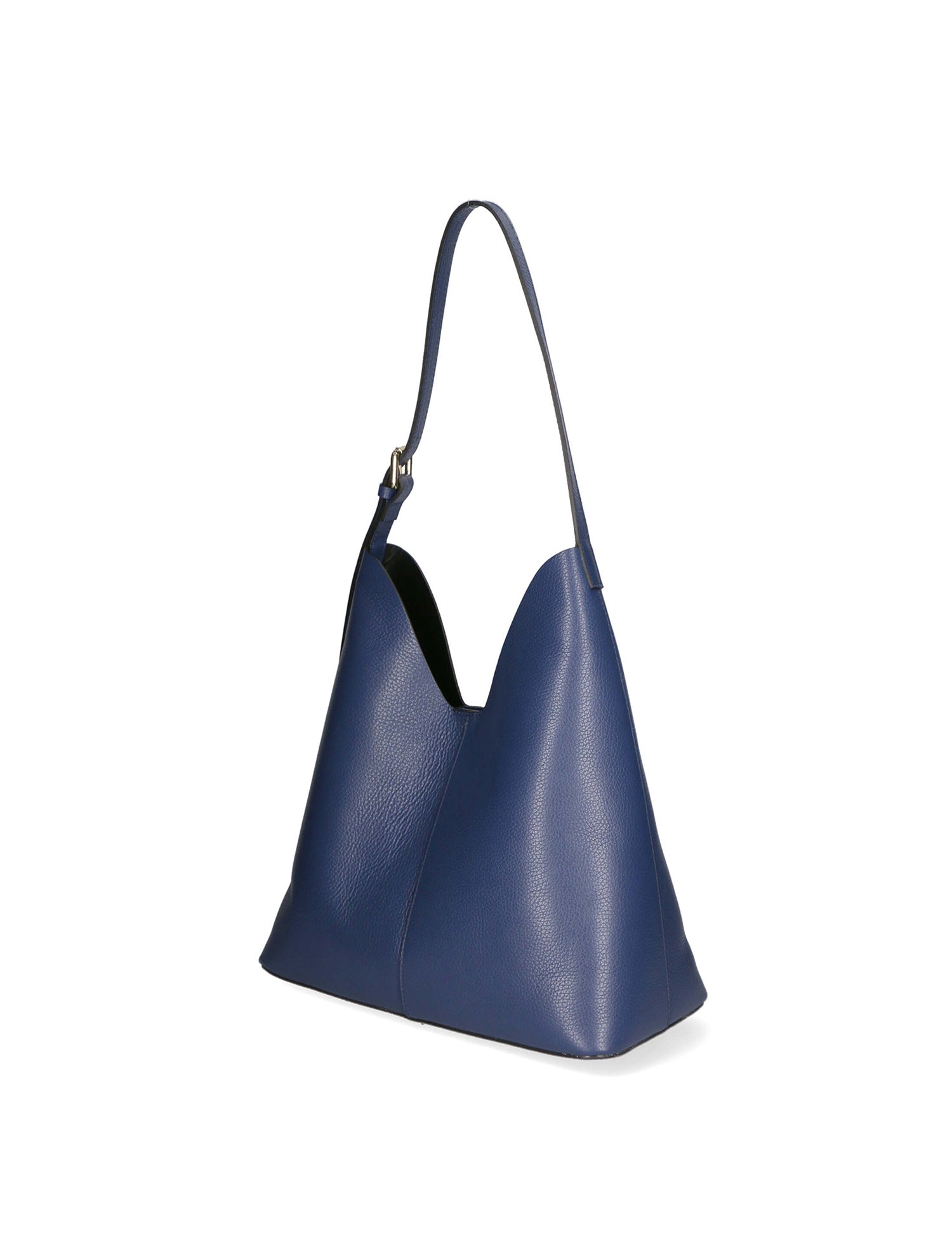 Lucetta Borsa a spalla da donna Vera pelle 04513-BLU JEANS D24 Gave Lux