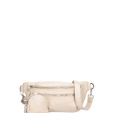 Marsupio da donna in vera pelle 100% pelle 07240-D37 LATTE Roberta Rossi