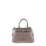 Borsa a Mano in Vera Pelle Taupe Pierre Cardin