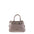 Borsa a Mano in Vera Pelle Taupe Pierre Cardin