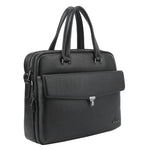 Borsa a Mano in Vera Pelle Nero