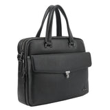 Borsa a Mano in Vera Pelle Nero