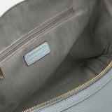 Borsa a spalla in Pelle Vegana Azzurro