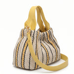 Borsa Shopper in Cotone Giallo