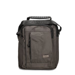 Borsa a Tracolla in 100% Pu Vegan Leather Grigio