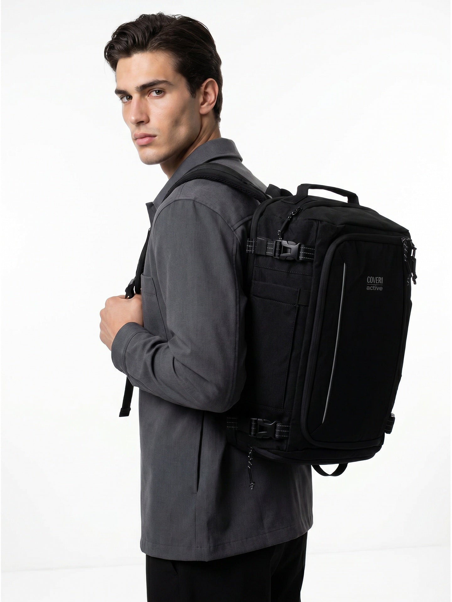 Zaino in Poliestere 100% Nero