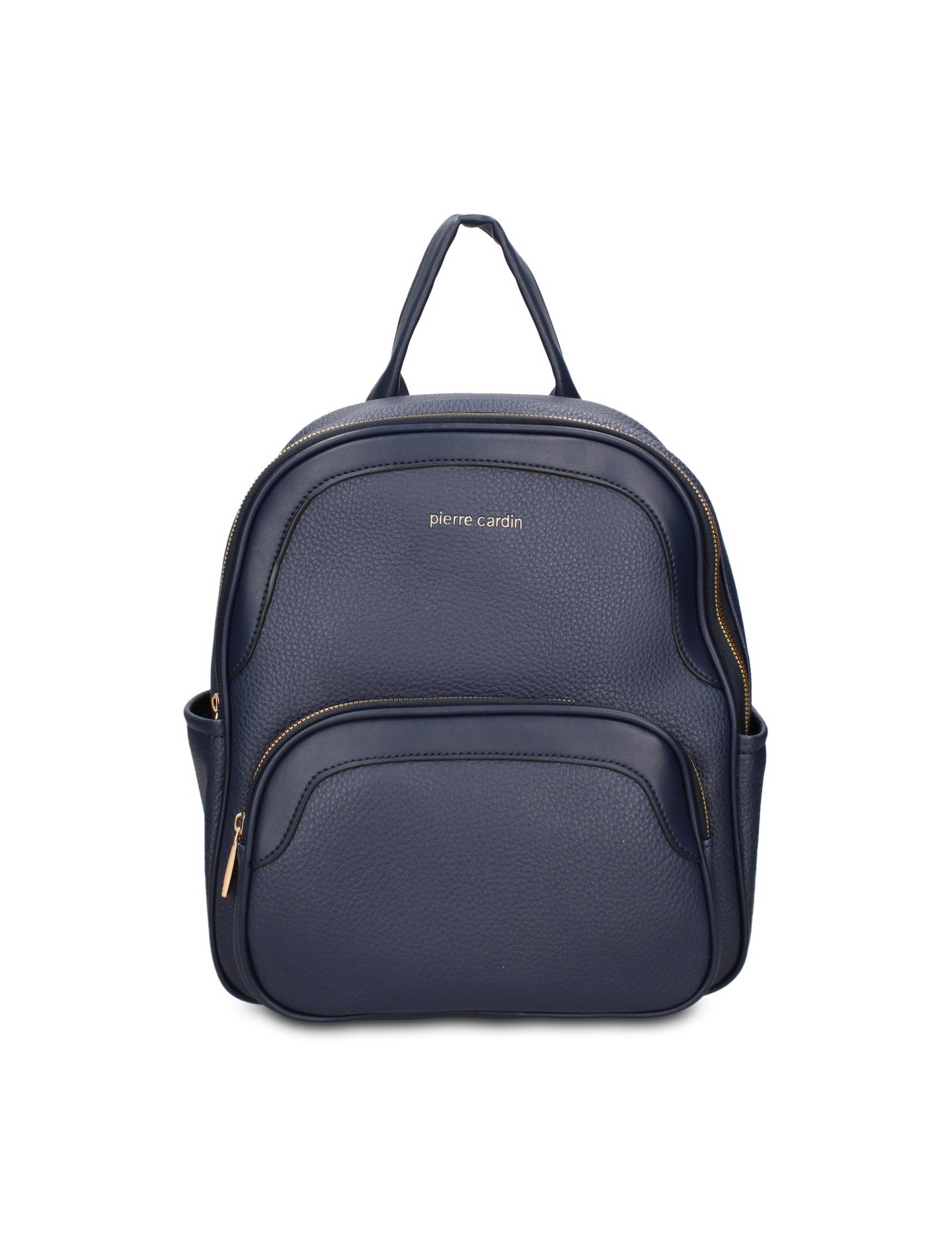 Zaino in Pelle Vegana Blu Pierre Cardin