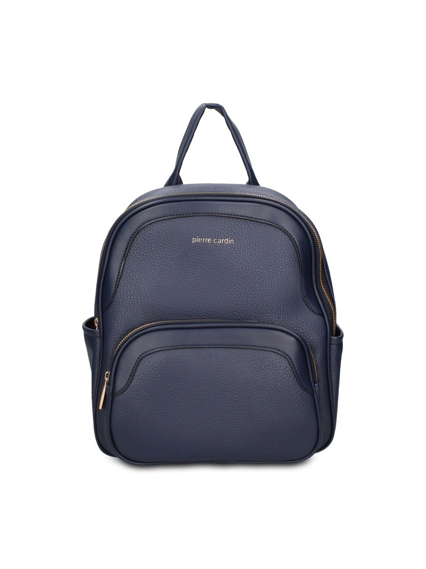 Zaino in Pelle Vegana Blu Pierre Cardin