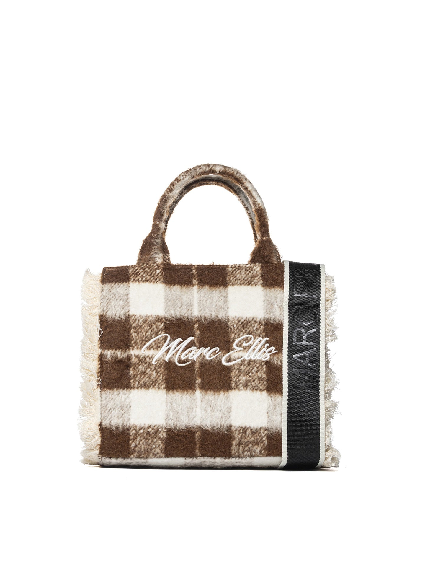 Buby Check S Borsa a spalla | Marrone | Marc Ellis