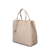 Borsa a Mano in Pelle Vegana Beige Pierre Cardin
