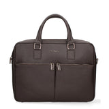 Borsa in Vera Pelle Testa di Moro Pierre Cardin