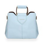 Borsa a Mano in Pelle Vegana Azzurro Pierre Cardin