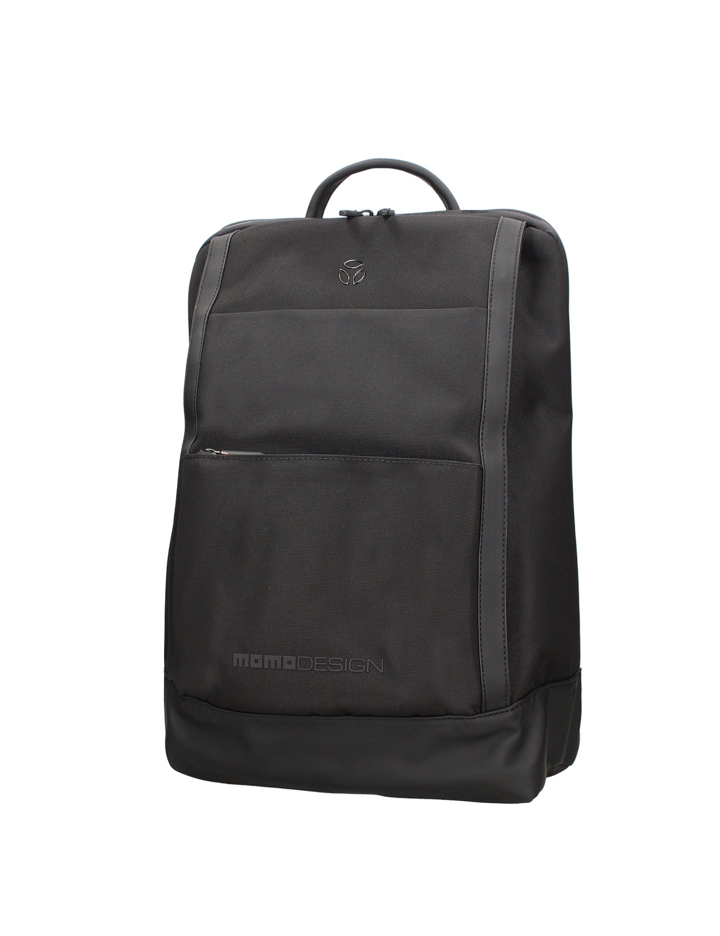 Zaino in Polyurethane Nero