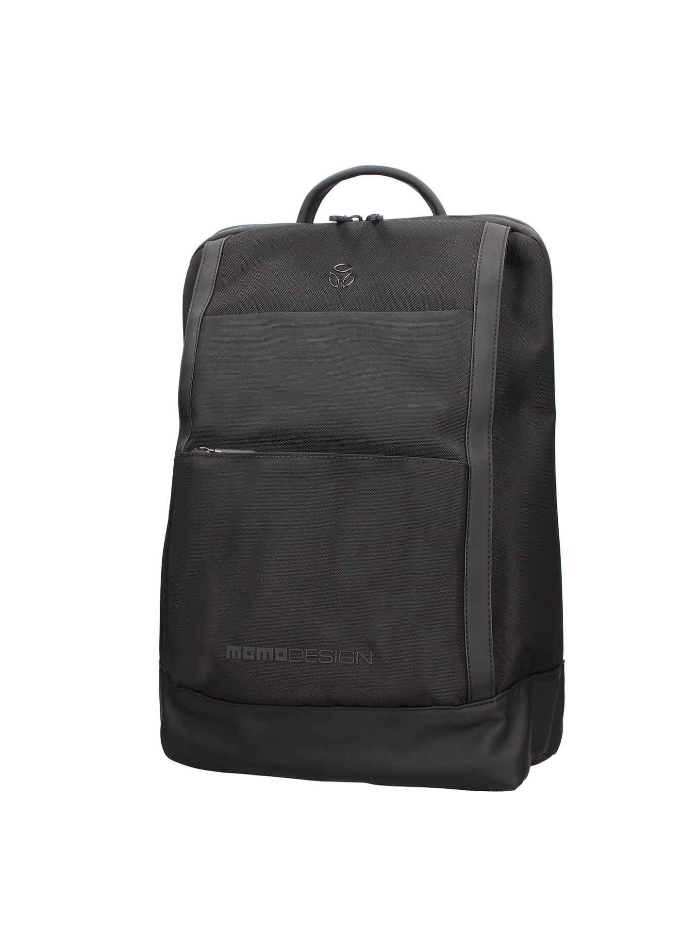 Zaino in Polyurethane Nero