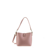 Borsa a Spalla in Vera Pelle Malva