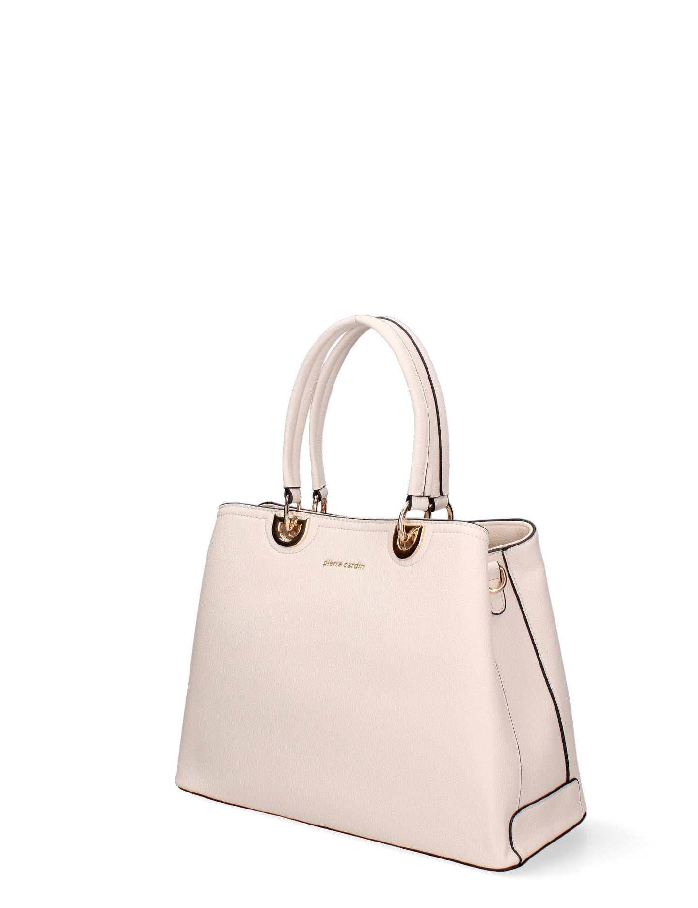 Borsa a Spalla in Pelle Vegana Beige
