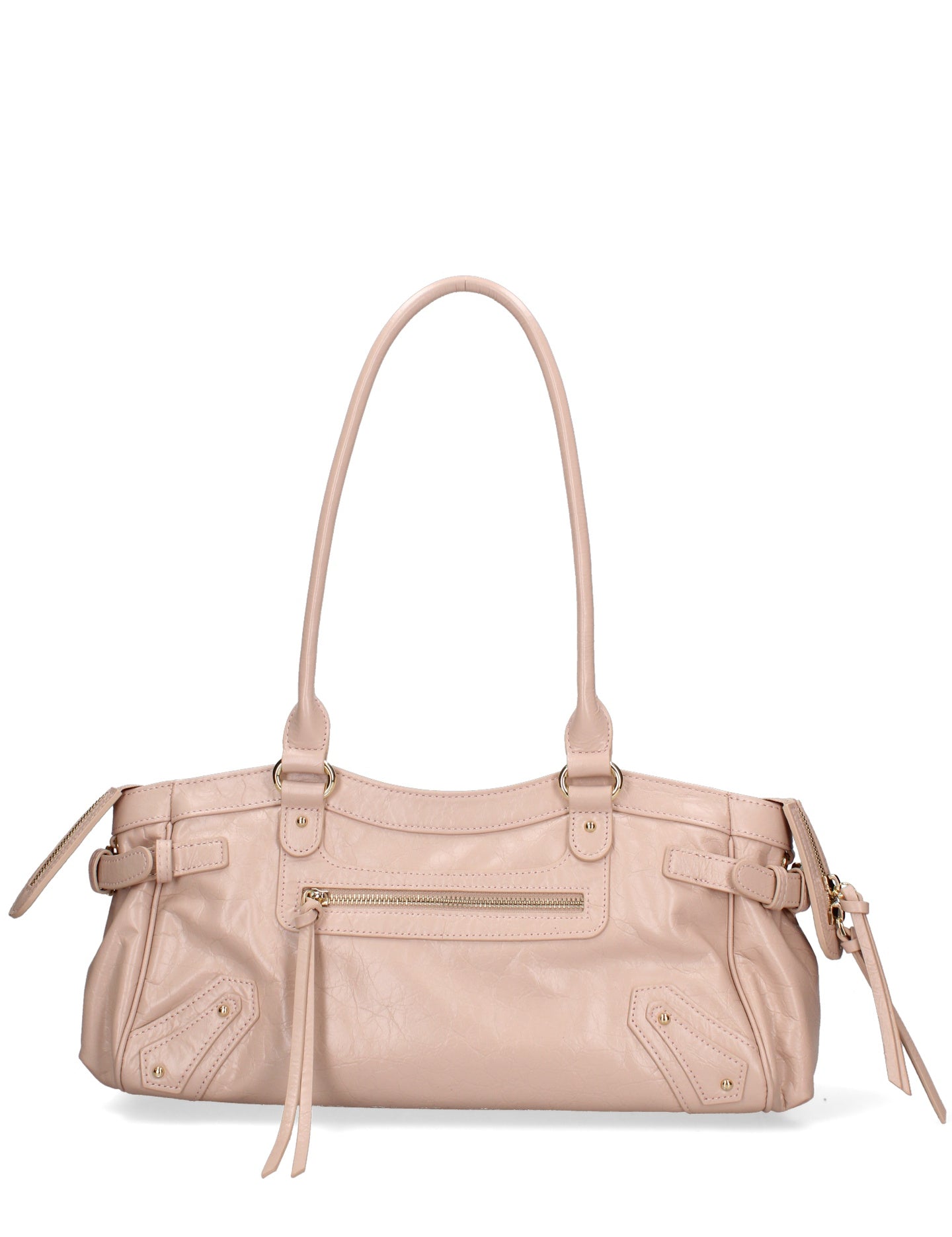 Borsa a Mano in Vera Pelle Nudo Chiara Ferretti