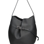 Borsa a Mano in Vera Pelle Nero Chiara Ferretti