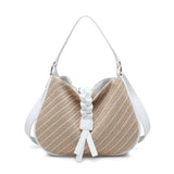 Borsa a Tracolla in Poliestere Bianco Kassandra