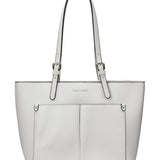 Borsa a Spalla in Pelle Vegana Bianco Pierre Cardin