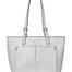 Borsa a Spalla in Pelle Vegana Bianco Pierre Cardin