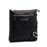 Borsa A Tracolla da donna ALV - Total Nero