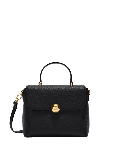 Borsa a Mano in Pelle Nero