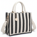 Borsa a Tracolla in Poliestere Nero