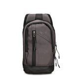 Marsupio in 100% Pu Vegan Leather Grigio Scuro