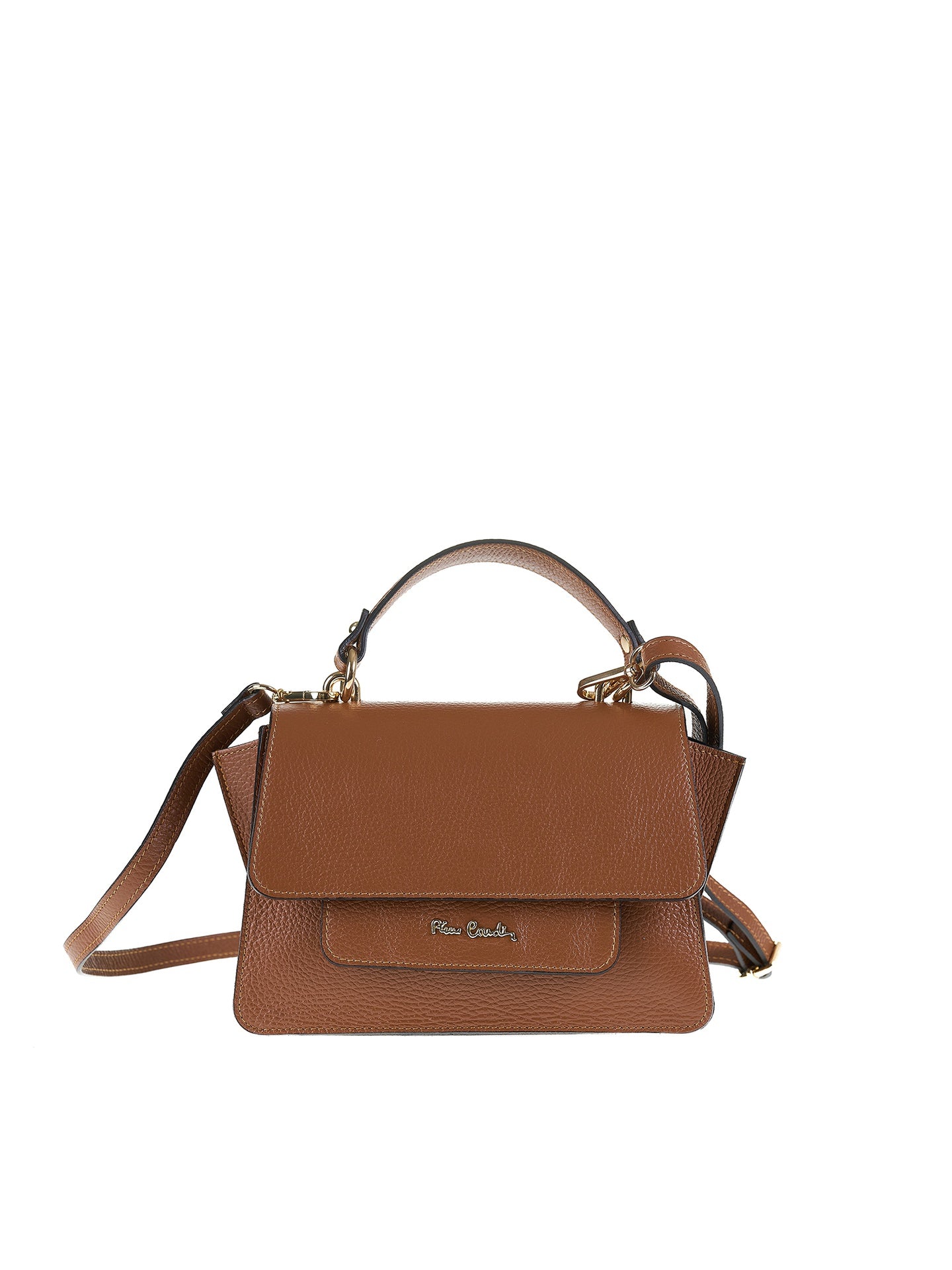 Borsa a Mano in Vera Pelle Cuoio Pierre Cardin