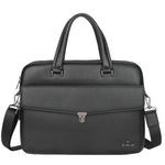 Borsa a Mano in Vera Pelle Nero