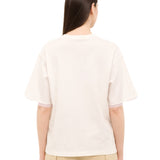 Maglia Donna in Cotone Panna