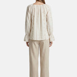 Vestito in Cotone Beige
