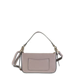 Borsa a Spalla in Vera Pelle Taupe